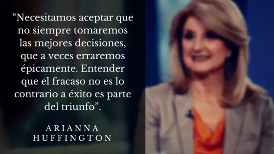 Frase Arianna Huffington