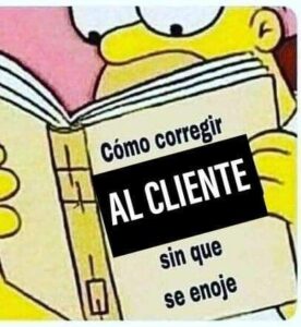 cómo corregir al cliente sin que se enoje