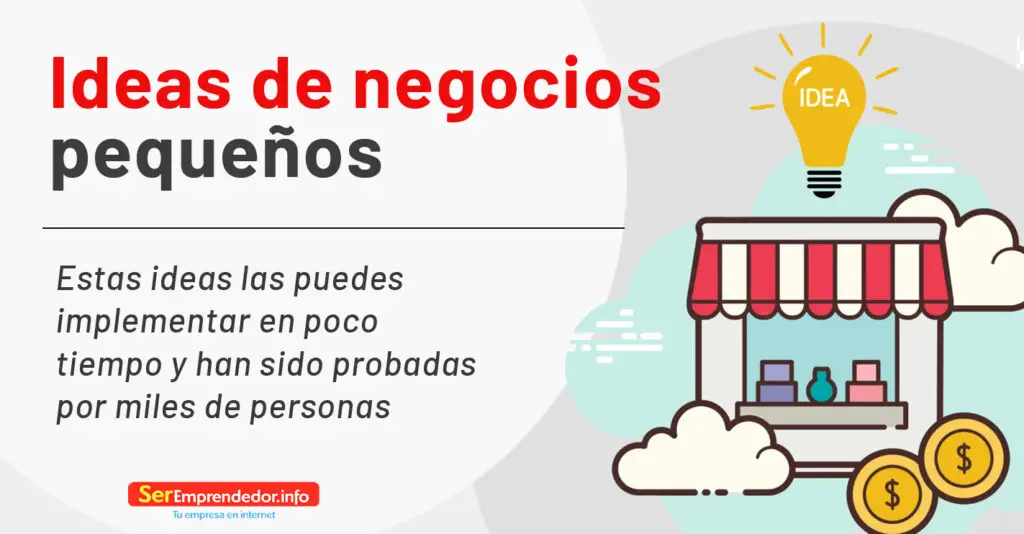 Ideas de negocios pequeños 