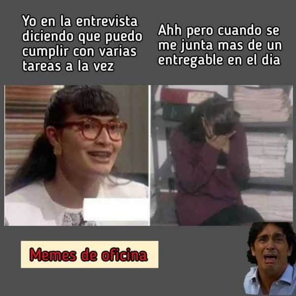 Memes de oficina ¿Cuál es la tuya? Seguro que la encuentras