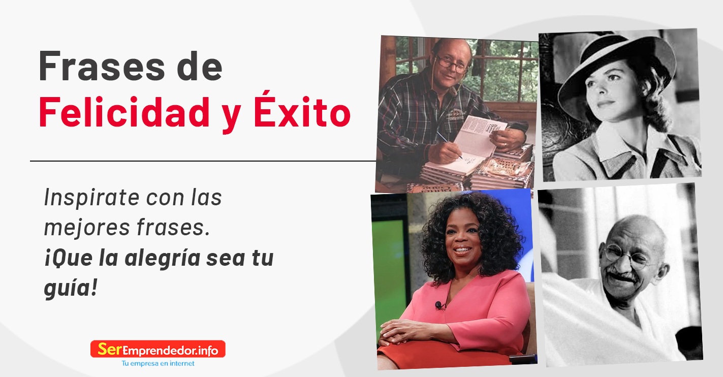 frases de felicidad y éxito