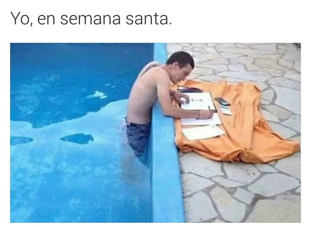 Cuando dejas pendientes y te vas de vacaciones.