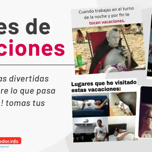 memes de vacaciones