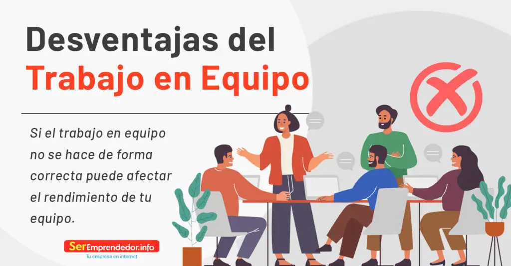 Desventajas del Trabajo en Equipo