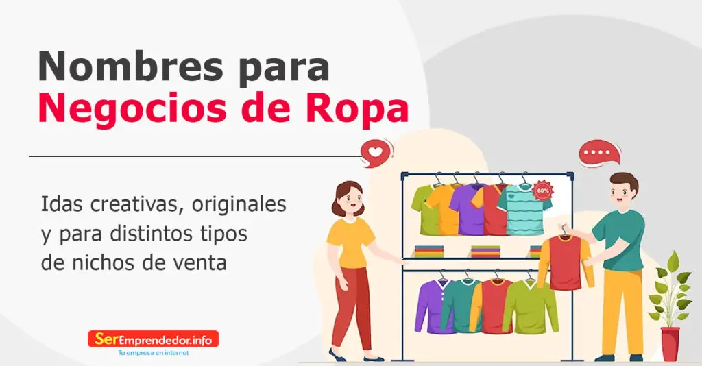 Nombres para tiendas de Ropa