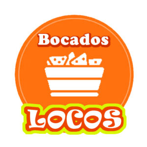 Idea de logo para negocios de snacks y botanas 