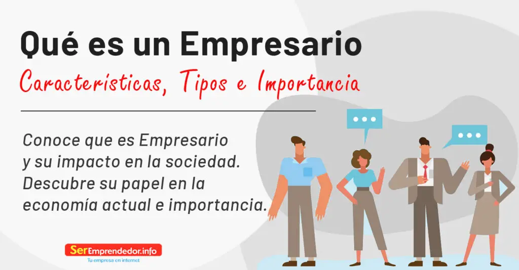 Qué es un Empresario