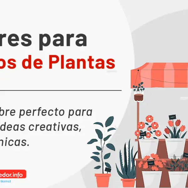 nombres para negocios de plantas