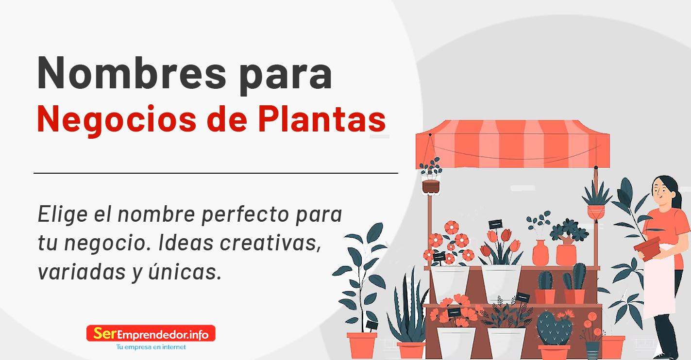 Lee más sobre el artículo Nombres para Negocios de Plantas