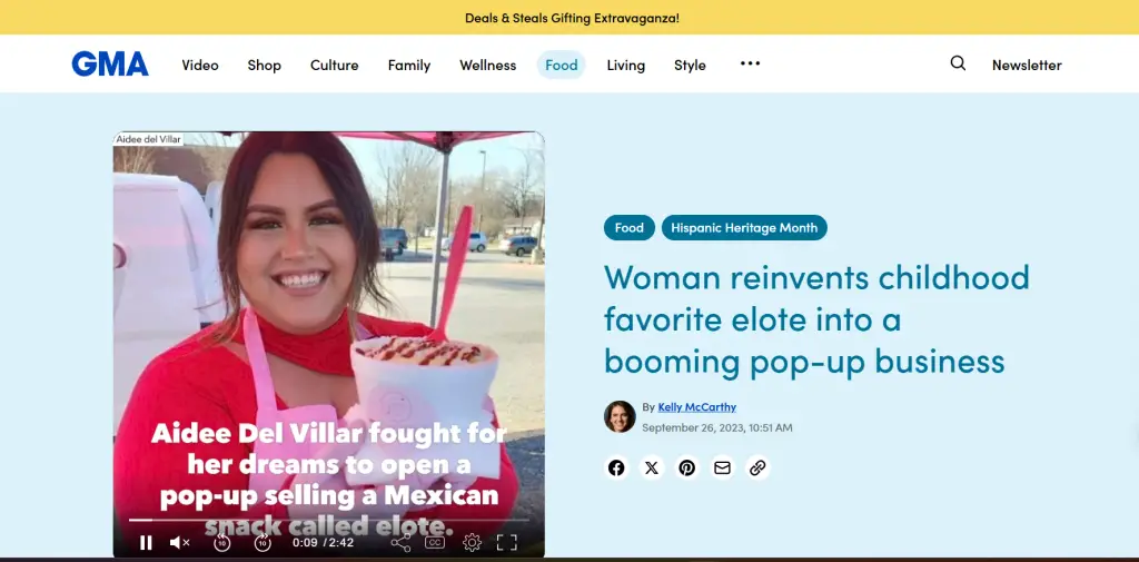 Aidee Del Villar. Good Morning America Aidee Del Villar. Good Morning America